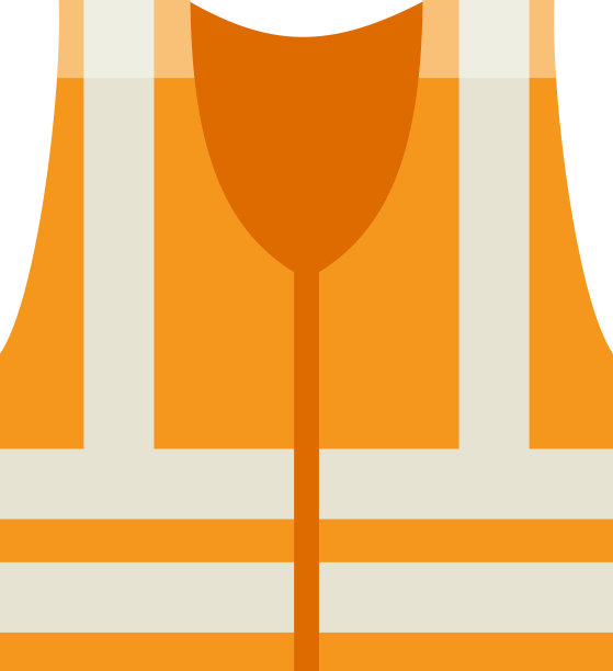 带防护条纹的安全背心图片下载
