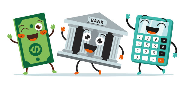 经济与金融卡通绘图图片下载