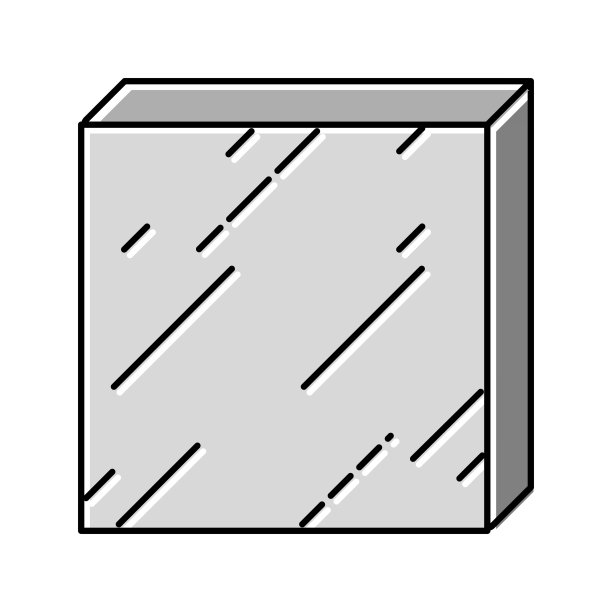 钣金彩色图标矢量插图图片下载