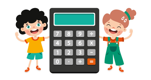 儿童教育用平板计算器图片下载