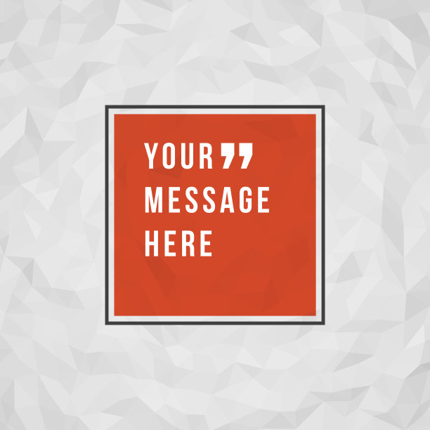 矢量抽象几何背景和引用的地方图片下载