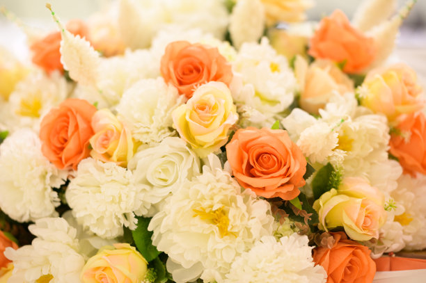 用于仪式装饰的人造花图片下载