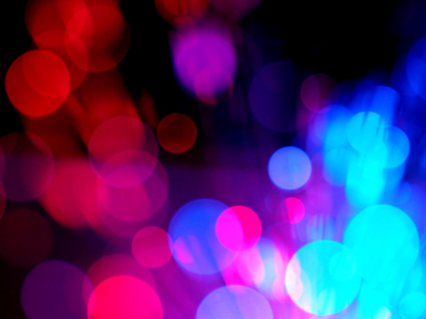 多色抽象模糊的黑色背景图片下载