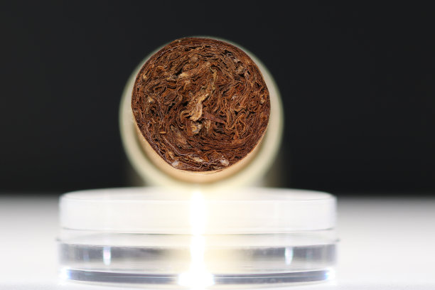 照明雪茄前，高倍放大图片下载