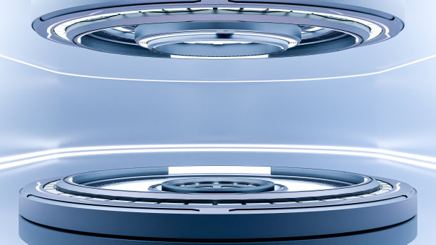 技术背景。权力讲台空舞台。科幻创意概念。图片下载