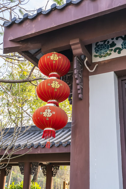 中国传统装饰灯笼图片下载