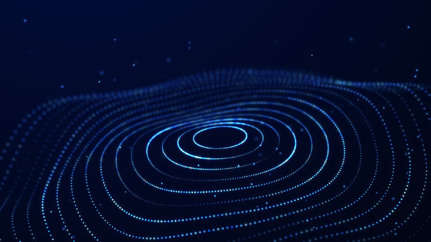 大数据可视化。数据技术说明。科学背景。3 d图片下载