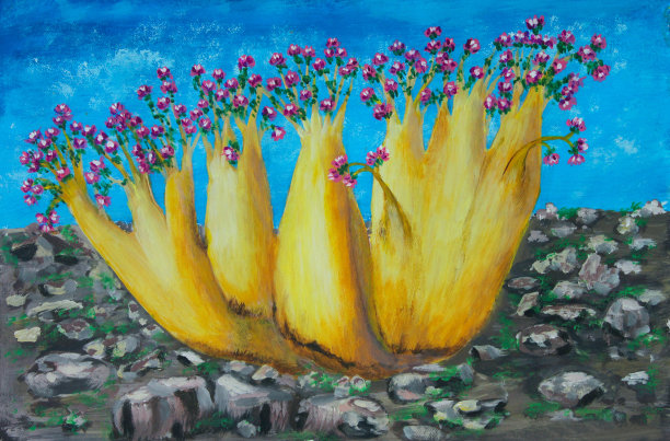 也门的沙漠玫瑰图片下载