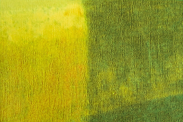 抽象艺术背景绿色和橄榄色。水彩画在帆布上与卡其梯度。图片下载