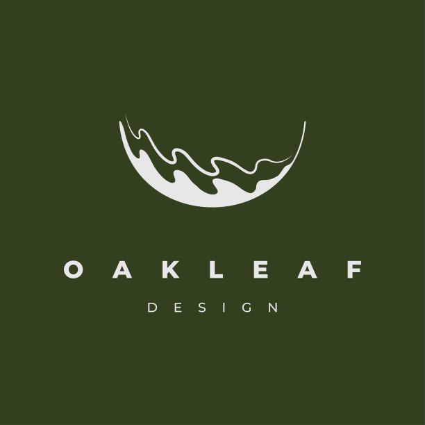 橡树叶子图标图片下载