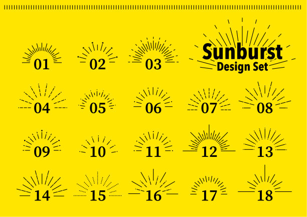 阳光设计集图片下载