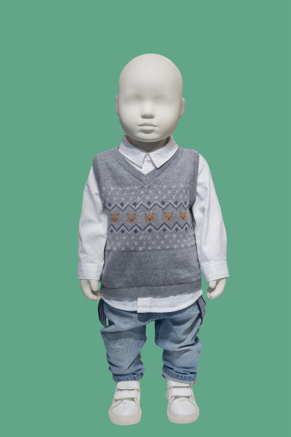 全身儿童人体模型图片下载