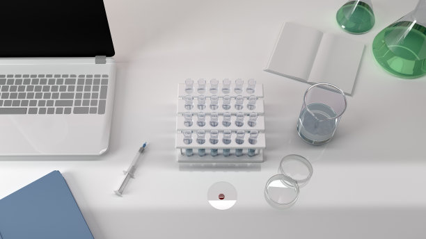 研究实验室/实验室3d渲染背景图片下载