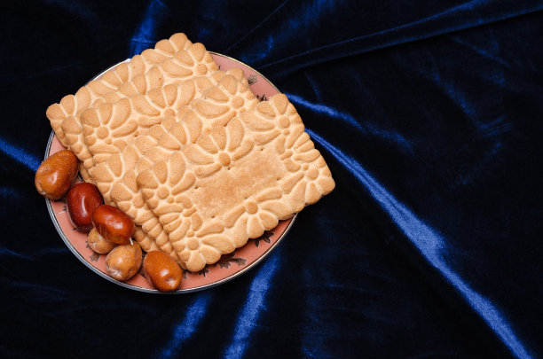 有干果的甜饼干图片下载