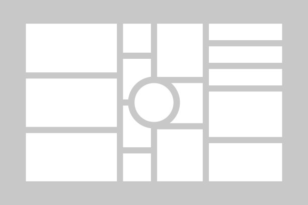 Moodboard布局向量图片下载