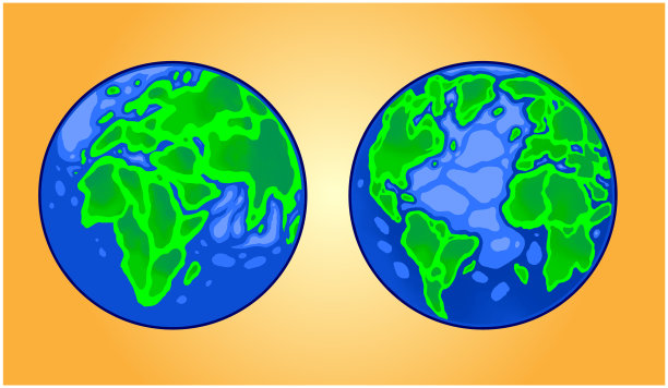 地球日标志吉祥物图片下载