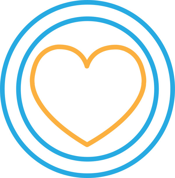 心形图标符号设计图片下载