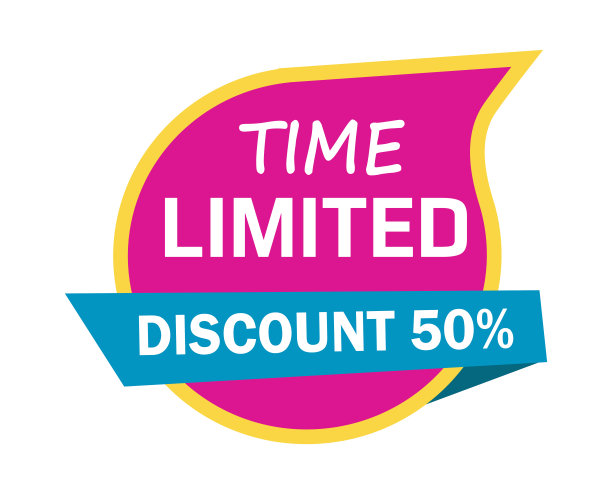 油漆涂污网页横幅，名片，50%的折扣模板-向量图片下载