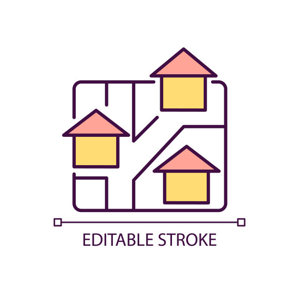 本地地图RGB颜色图标图片下载