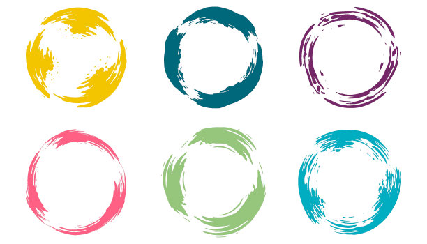 圆形笔触的设置图片下载