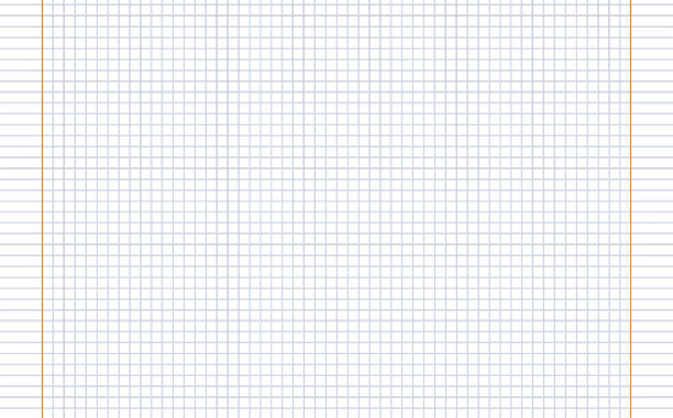坐标纸。可印刷的带有彩色水平线的方格纸。几何背景学校，纹理，笔记本，日记。逼真的衬纸空白尺寸翻转A5图片下载