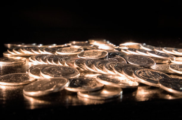 俄罗斯卢布。金属硬币。俄罗斯的货币图片下载