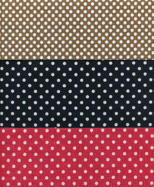 蓝色圆点织物背景纹理图片下载