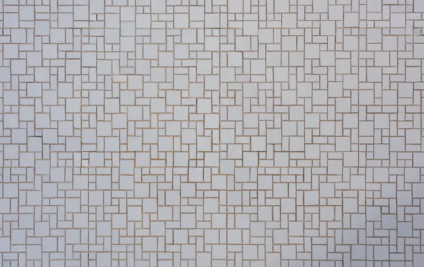 瓷砖白墙背景的纹理图片下载