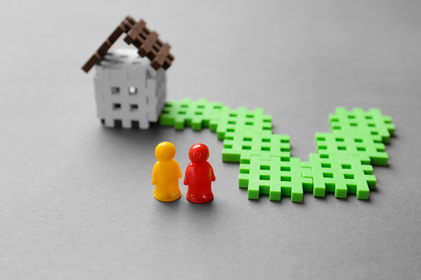 人和房子的形象图片下载