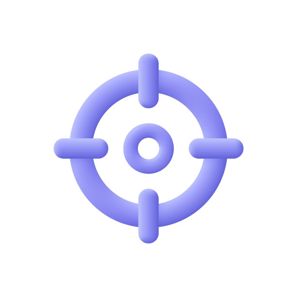 目标,目标。企业目标成就，目标成就理念。3 d矢量图标。卡通最小的风格。图片下载