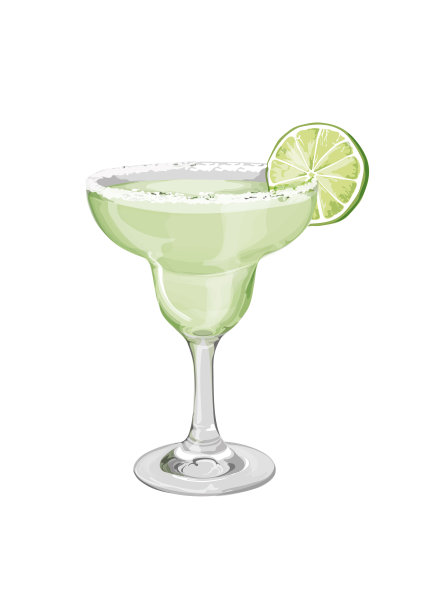 玛格丽塔鸡尾酒插图图片下载