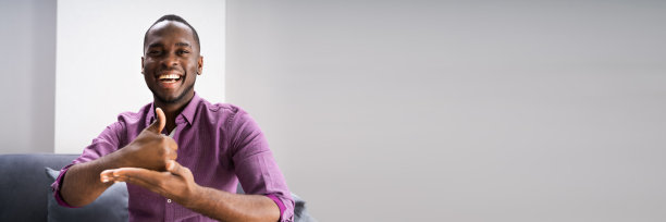 非裔美国聋人图片下载