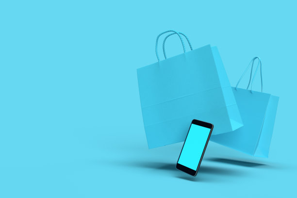 用智能手机购物图片下载