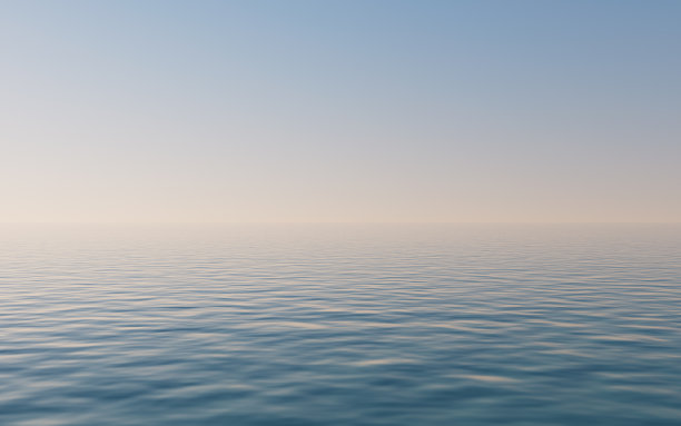 空水面，3d渲染。图片下载