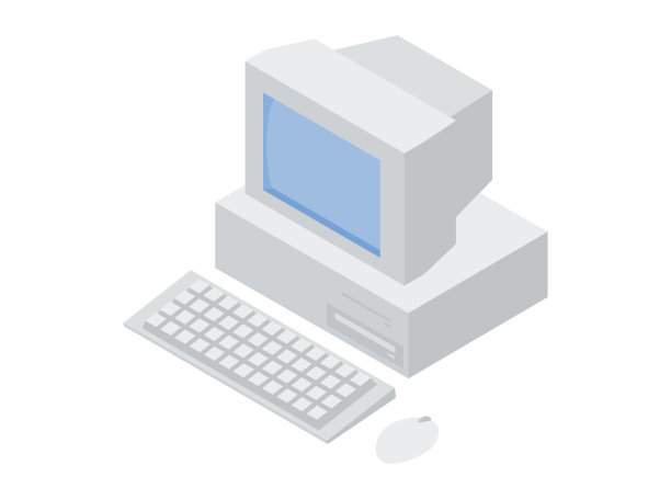 经典的计算机绘图，没有主线的等距图片下载