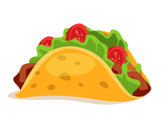 墨西哥玉米卷，街头咖啡馆或餐馆菜单上的墨西哥快餐，西红柿和肉玉米圆饼图片下载