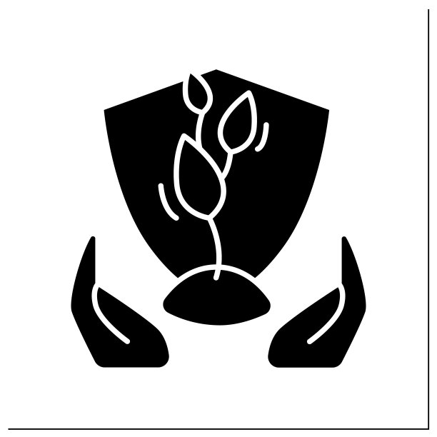 世界自然保护字形图标图片下载