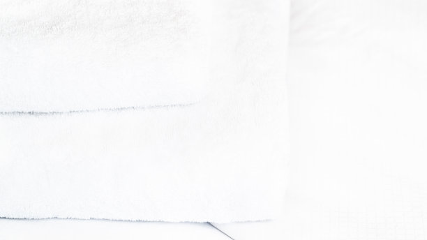 白色的毛巾图片下载