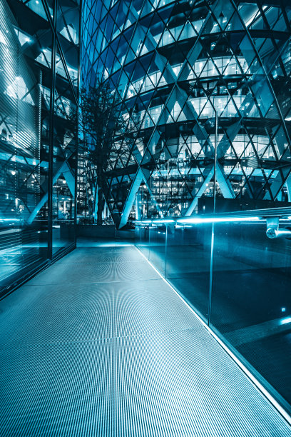 金融区伦敦城街道的街景图片下载