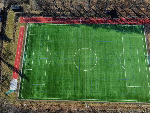 空中的足球场图片下载
