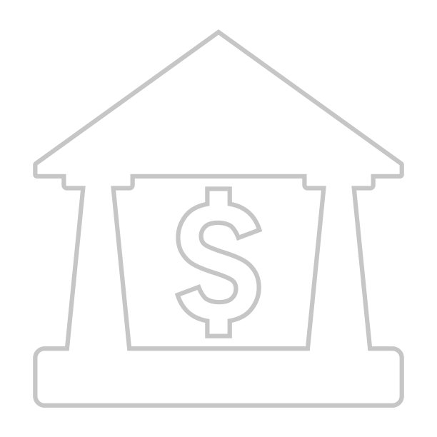 房子，家，金融，银行，购物，建筑，银行图标图片下载