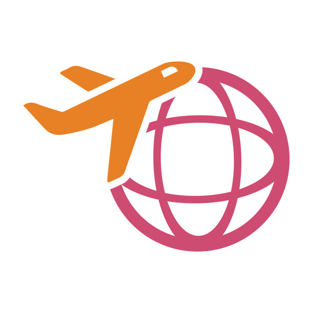 交通运输旅游飞机机票图标图片下载