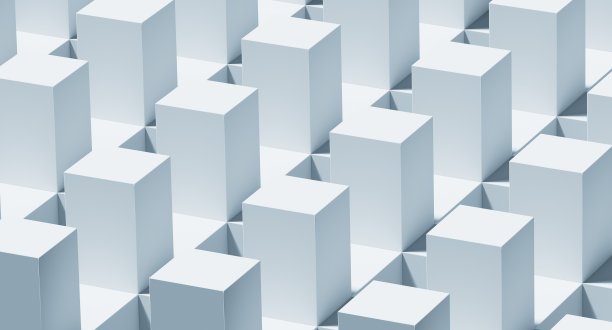 科技建筑空间背景图片下载