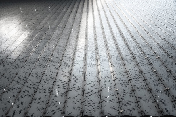 透光规则几何建筑细节图片下载