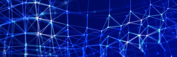 数字技术背景。抽象的结构与连接的点和线。大数据。3 d渲染。图片下载