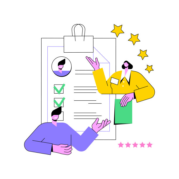 绩效评价抽象概念向量插图。图片下载