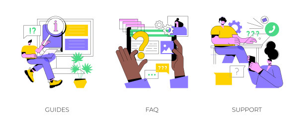 网站菜单栏抽象概念矢量插图。图片下载