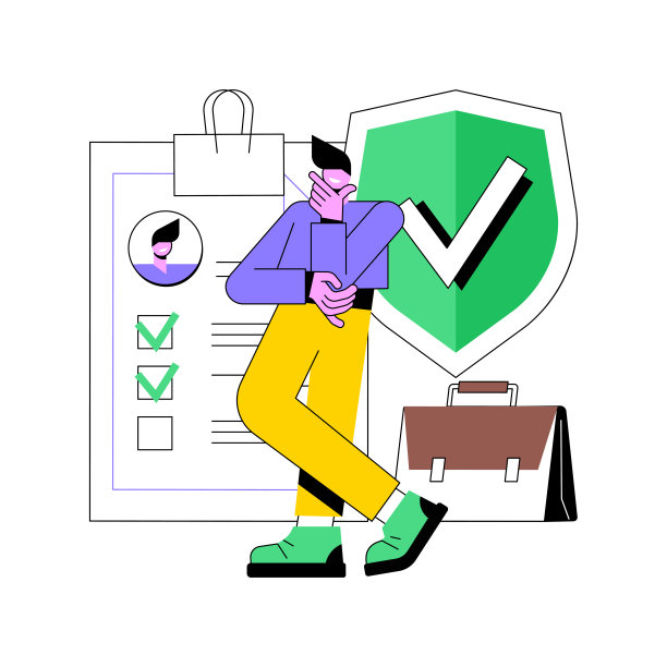 失业保险抽象概念矢量图。图片下载