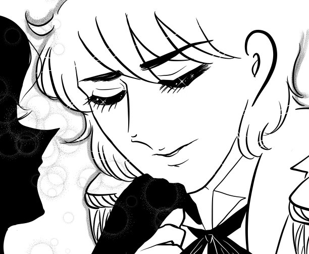 彩色插图的70年代的少女漫画金发美丽的女孩哭辛苦，因为心碎图片下载