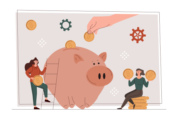 加密储蓄的概念图片下载